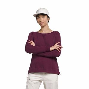 The North Face Women's Chabot Waffle Knit Long Sleeve Top - Boysenberry XL NWT